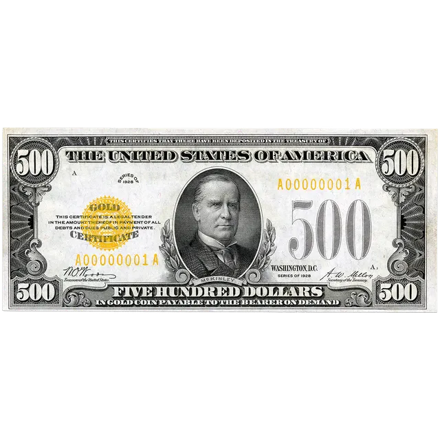 Five Hundred Dollar Bill