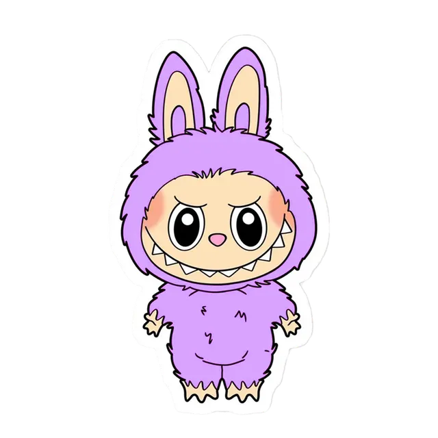 Labubu Sticker (Ruby)
