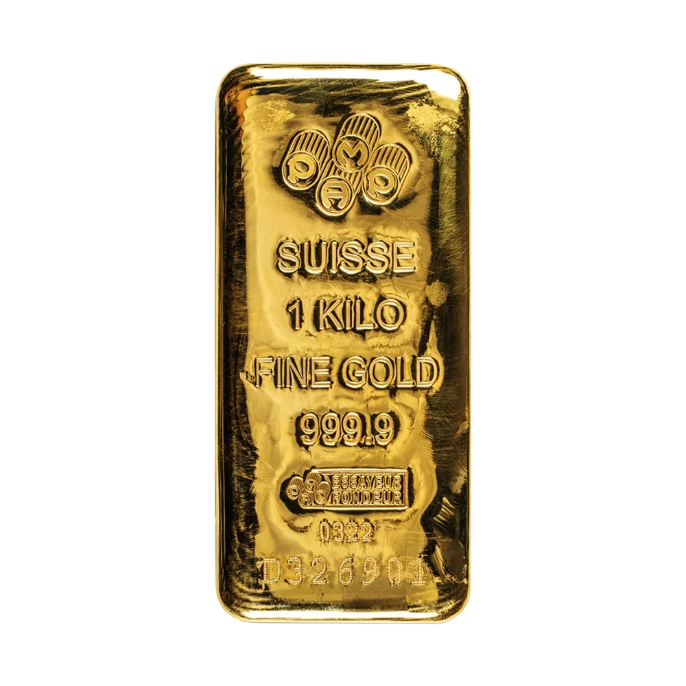 1 Kilo PAMP Suisse Gold Bar (New w/ Assay)