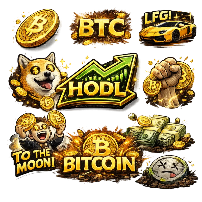 Bitcoin Sticker Pack