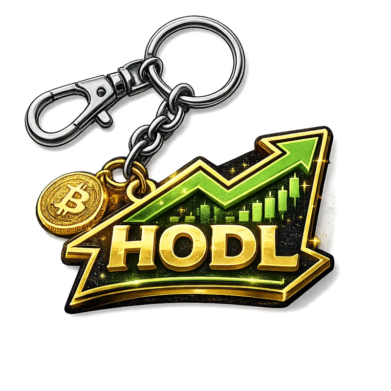 HODL Keychain