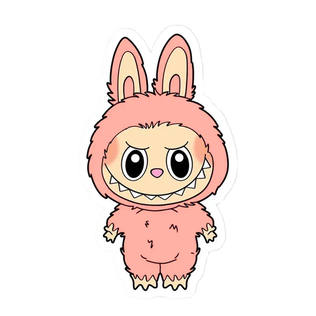 Labubu Sticker (Silver)