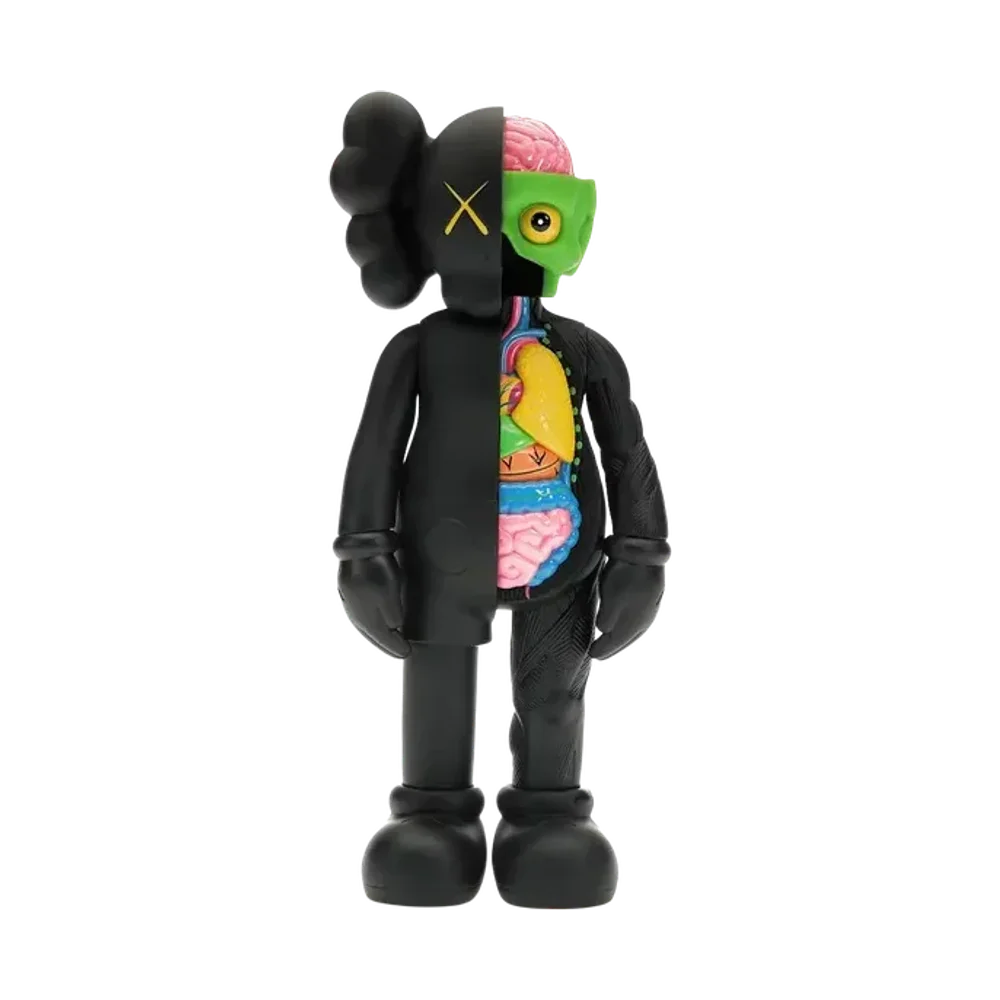KAWS COMPANION Flayed Open Edition Vinyl Figure Black