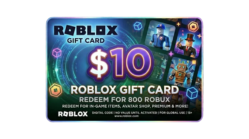 $10 Roblox Gift Card