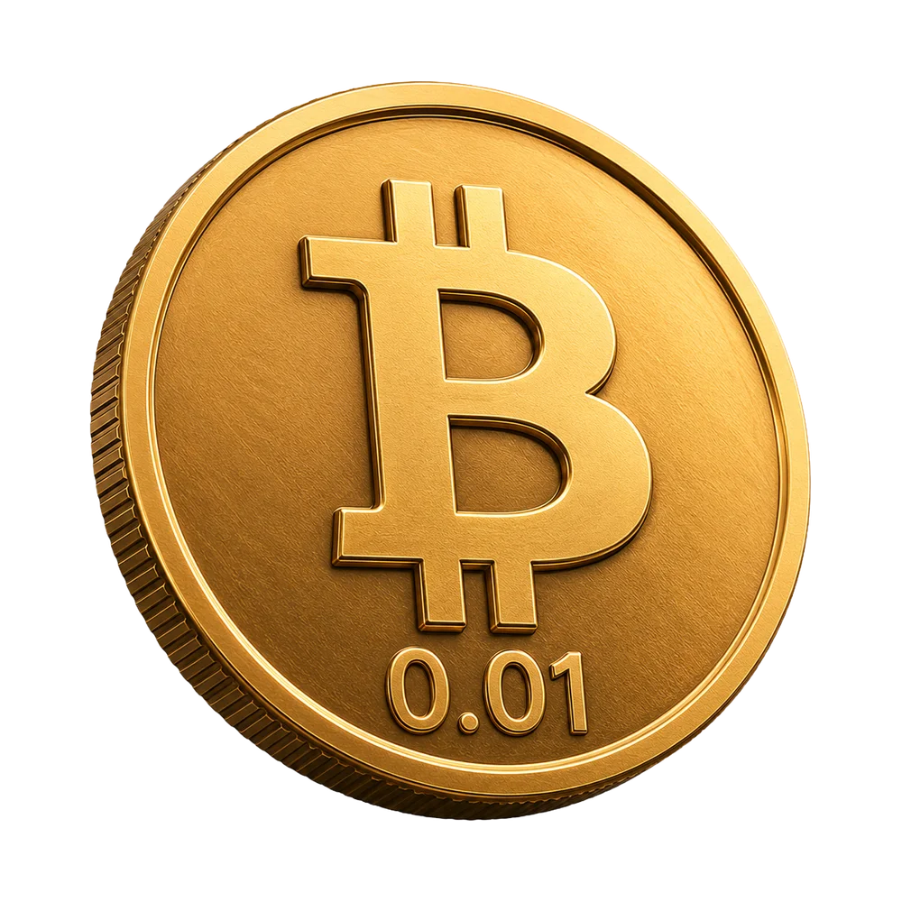 0.01 Bitcoin