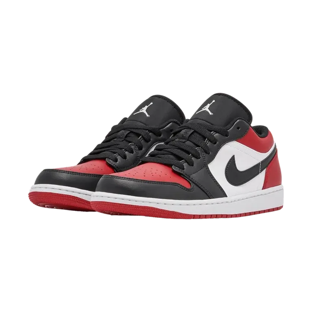 Nike Air Jordan 1 Bred Toe Low