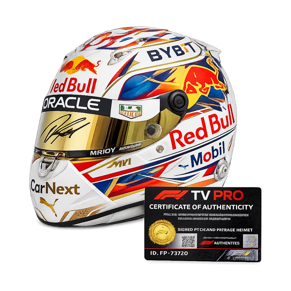 Signed F1 Champion Race Helmet (Full-Size)