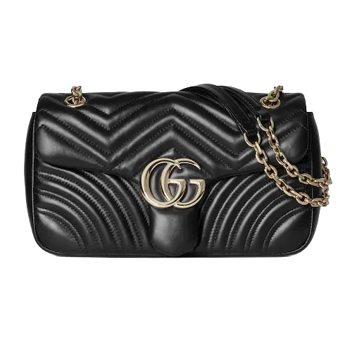 Gucci Marmont Matelassé Leather Shoulder Bag