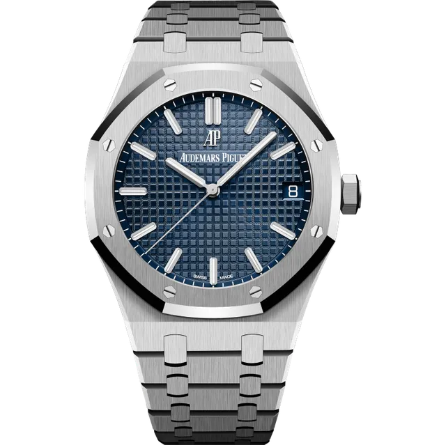 Audemars Piguet Royal Oak Stainless Steel Blue Dial 41mm