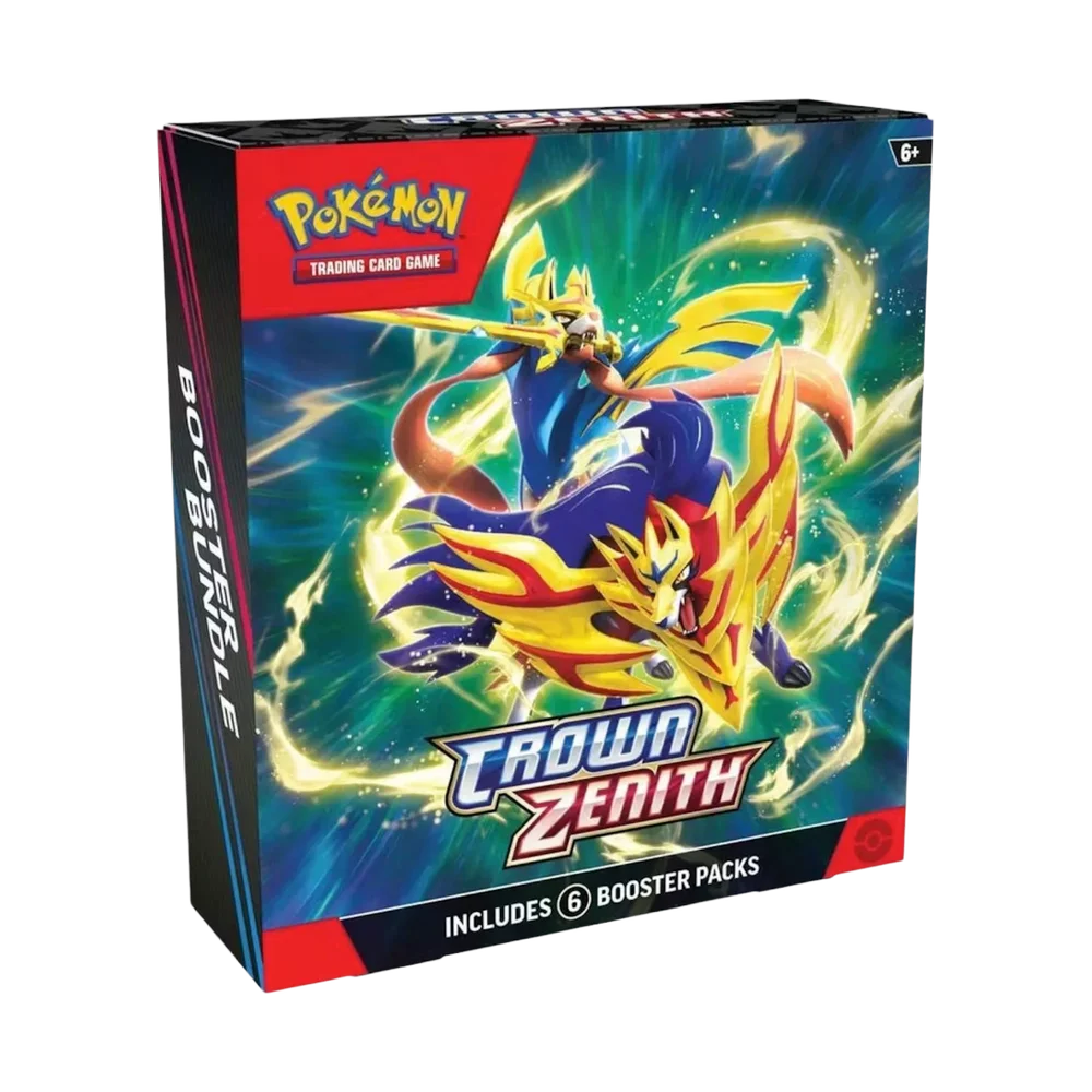 Pokémon Crown Zenith Booster Bundle (6 packs, Sealed)