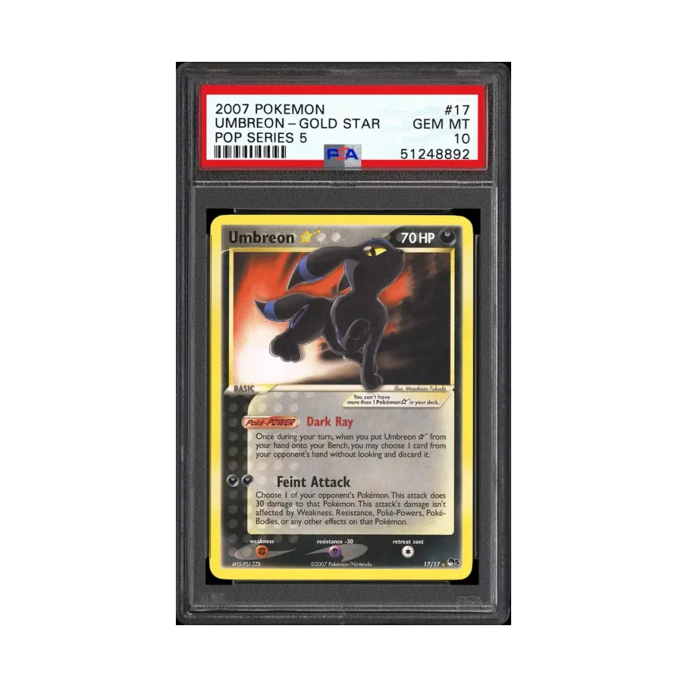 Umbreon Gold Star PSA 10