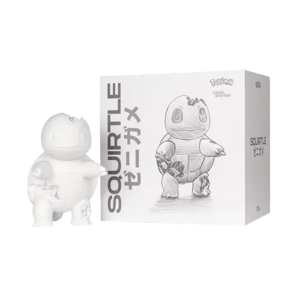 Daniel Arsham x Pokémon Crystallized Squirtle Figure