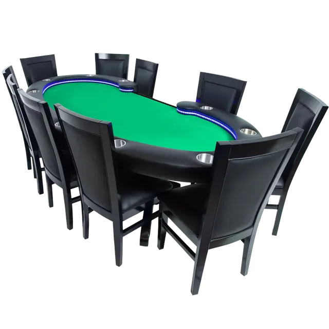 BBO Lumen HD LED Poker Table
