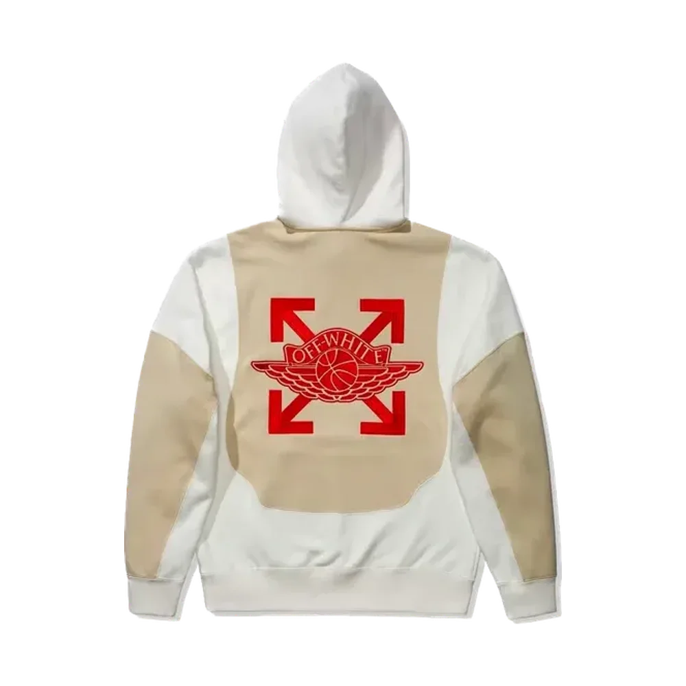 Off-White x Jordan Hoodie White