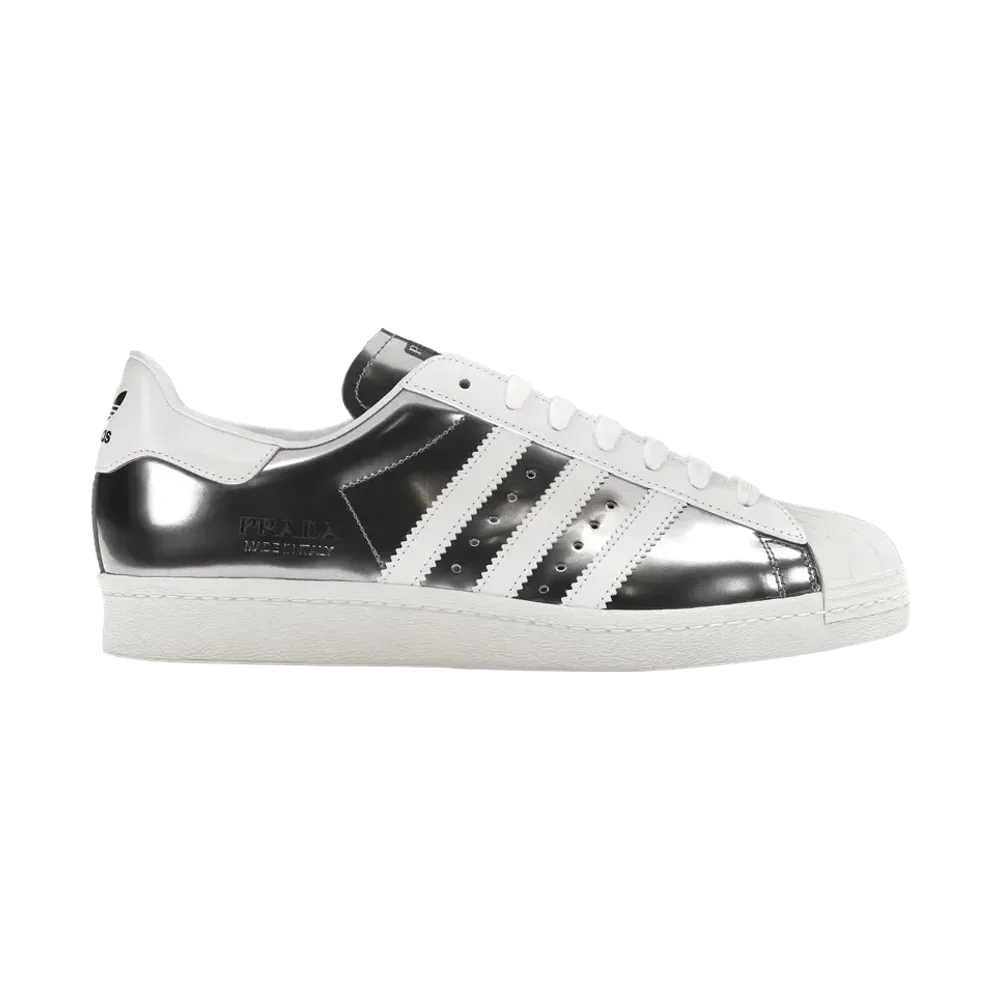 adidas x Prada Superstar Silver