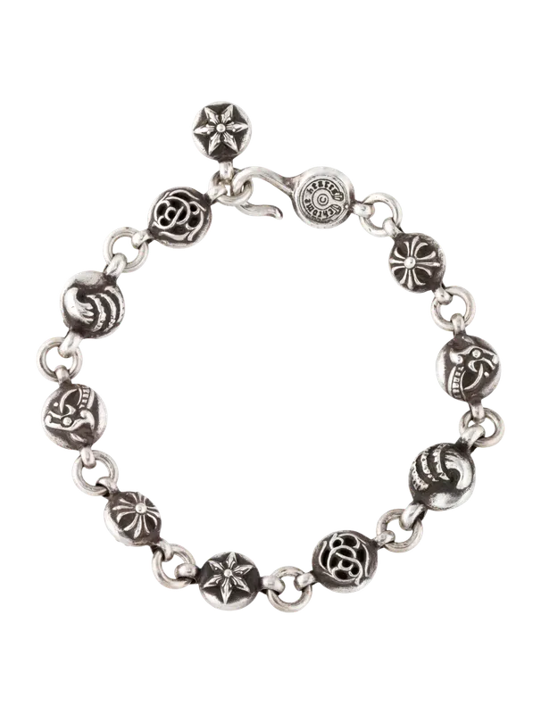 Chrome Hearts Multi Ball Bracelet — Sterling Silver
