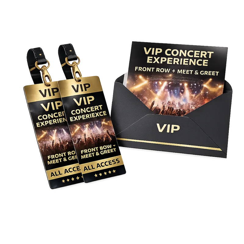 VIP Concert Experience — Front Row + Meet
