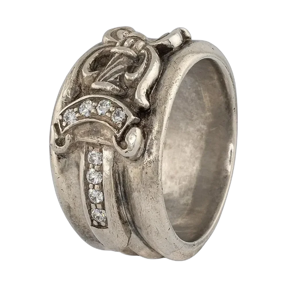 Chrome Hearts Cemetery Ring — Sterling Silver