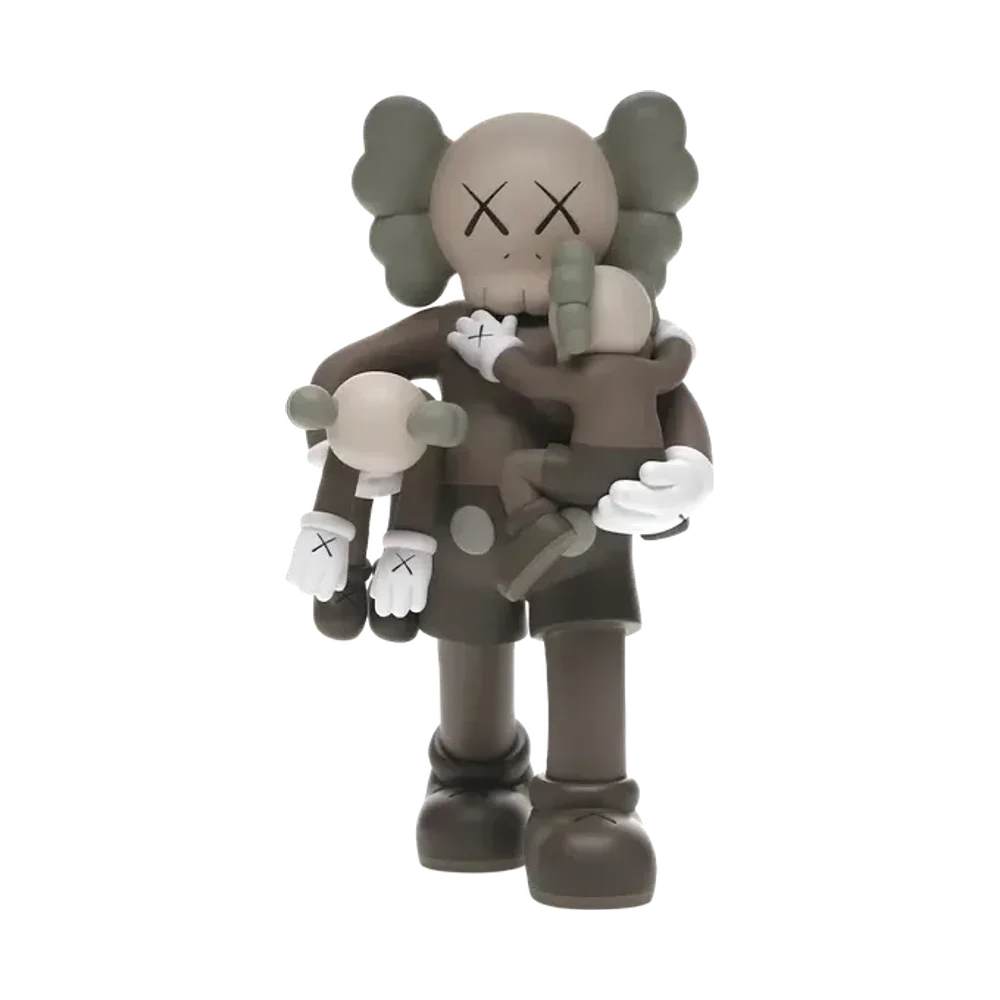 KAWS CLEAN SLATE Vinyl Figure Brown