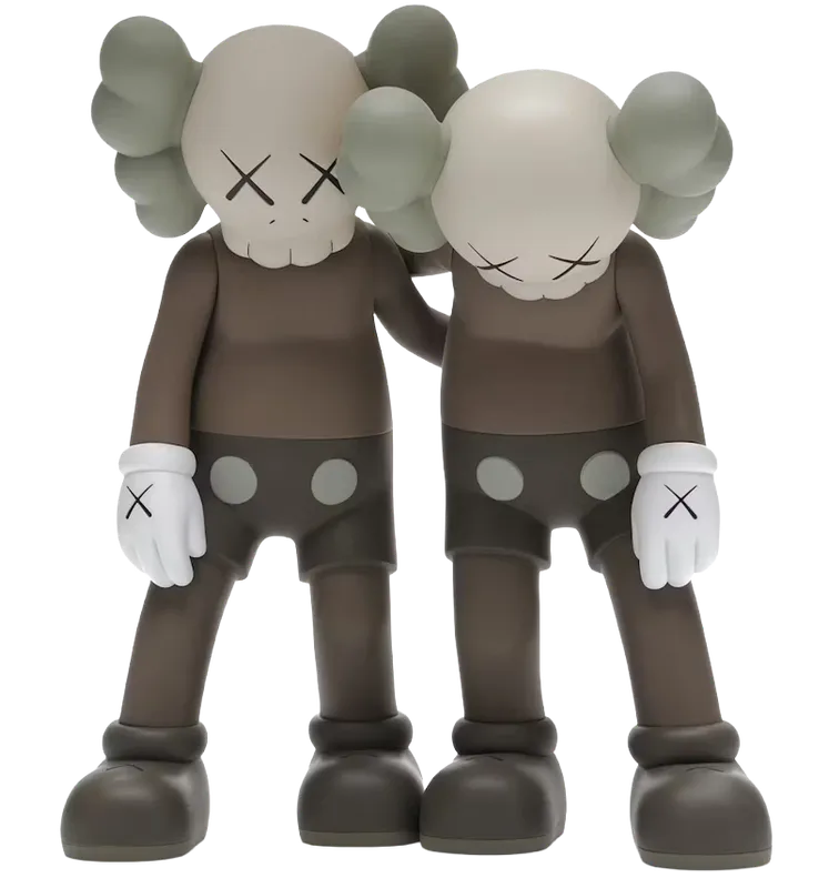 KAWS ALONG THE WAY Vinyl Figure Brown