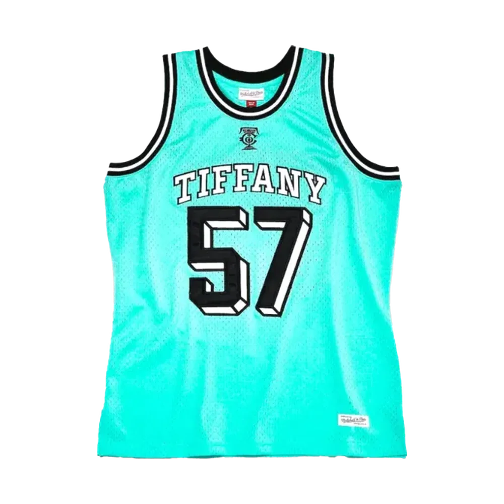 Basketball Jersey Tiffany Blue/Black