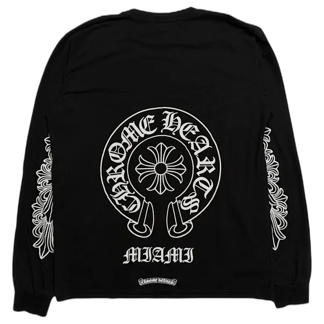 Chrome Hearts Miami Exclusive Long Sleeve T-Shirt