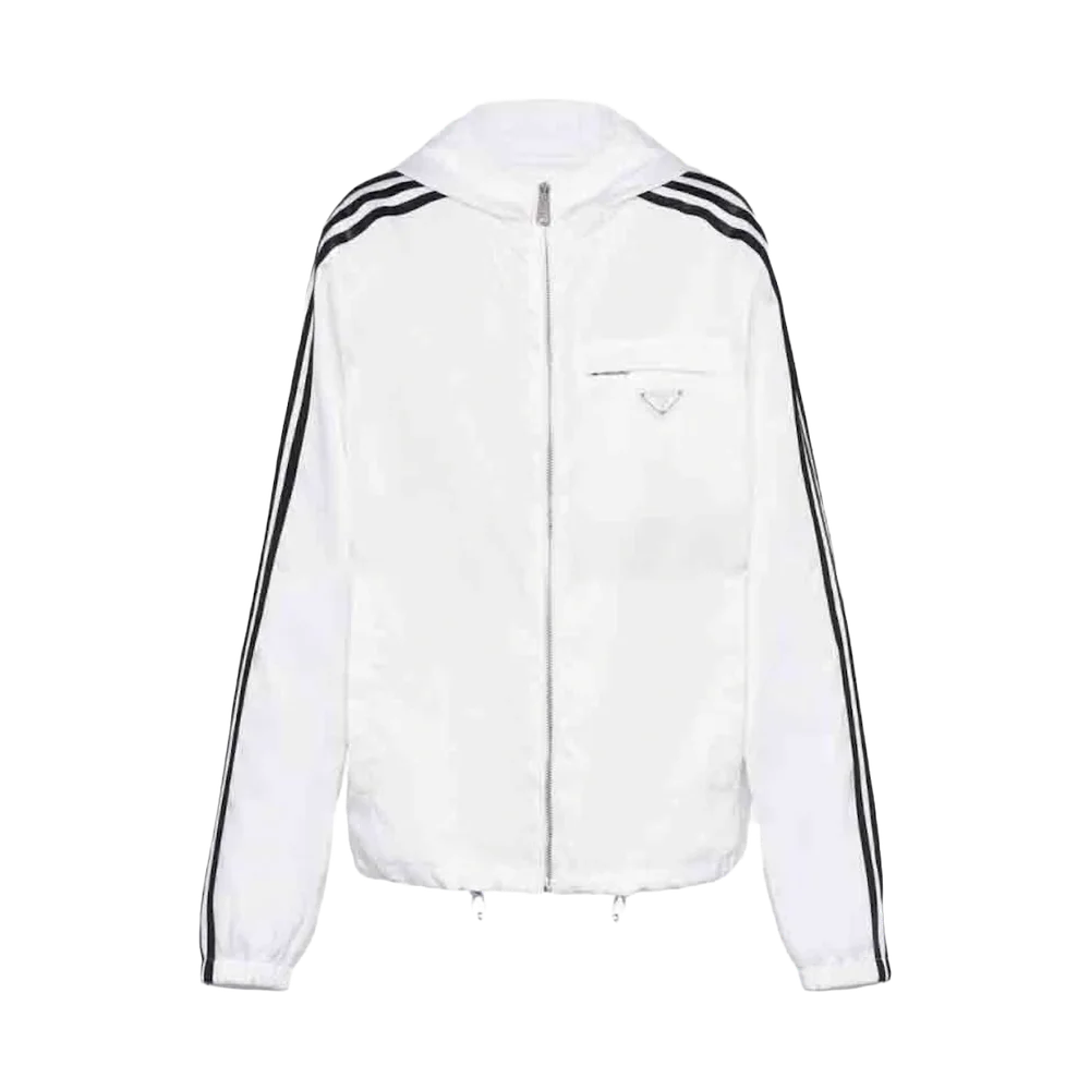 Prada x adidas Re-Nylon Hooded Track Jacket White