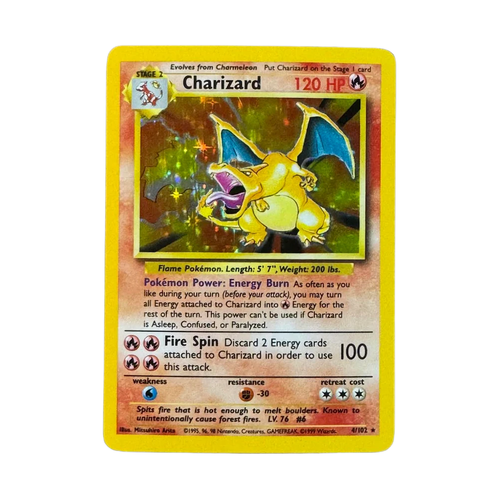Charizard Base Set (Unlimited) Single