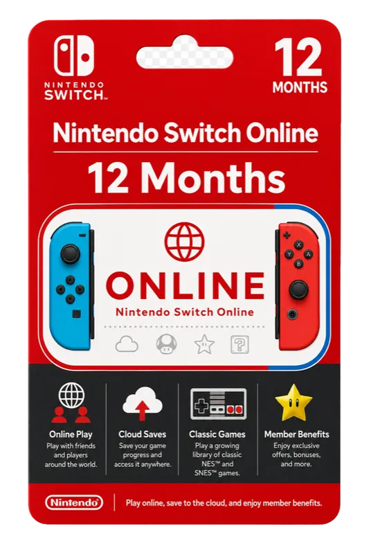 Nintendo Switch Online (12 Months)