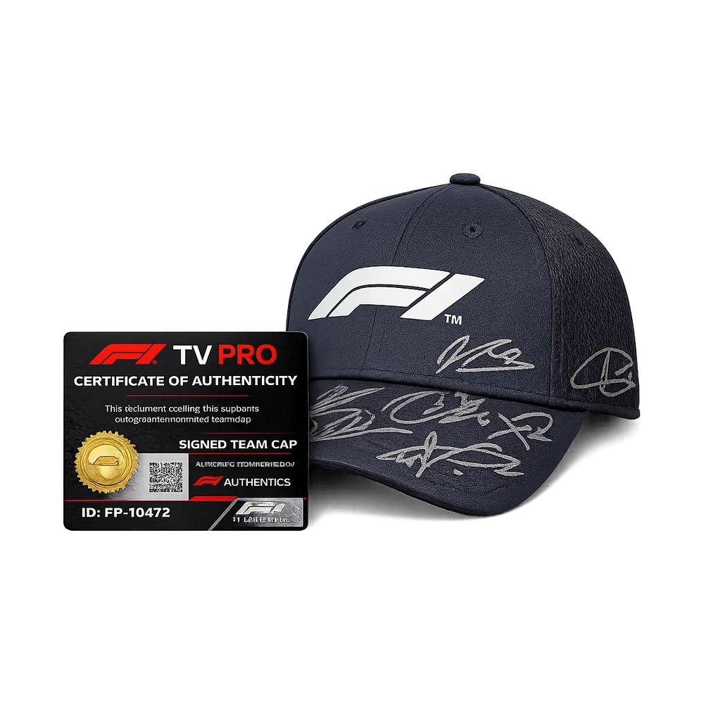 Signed Team Cap (COA)