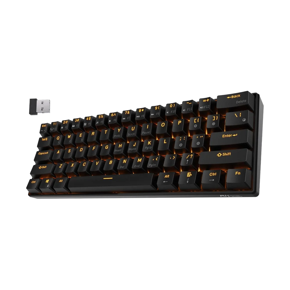 RK ROYAL KLUDGE Tri-Mode Wireless Mechanical Keyboard