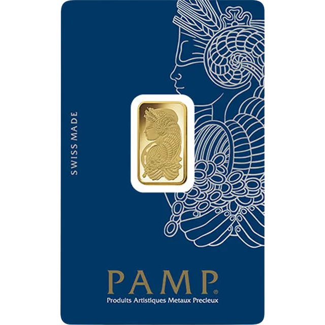 5 Gram PAMP Suisse Fortuna Veriscan Gold Bar