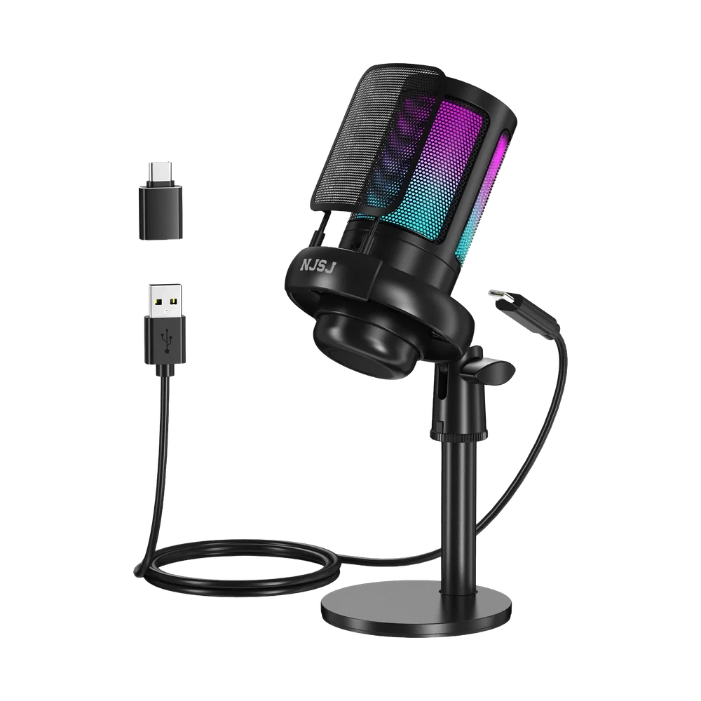 NJSJ USB Gaming Microphone (ME6S)