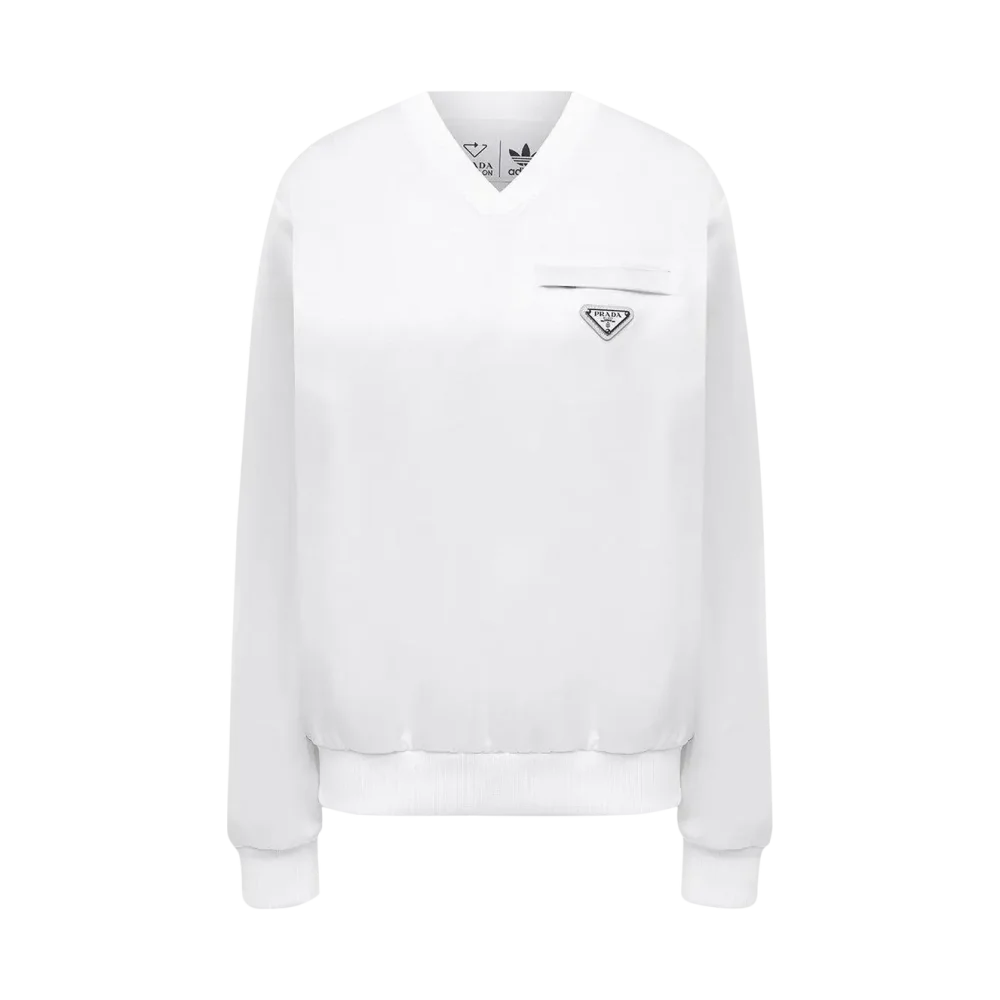 Prada x adidas Re-Nylon Sweatshirt White