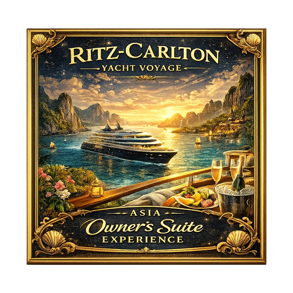 Ritz-Carlton Yacht Voyage · Asia Owner's Suite Experience