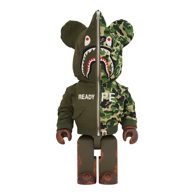 Bearbrick x Readymade x A Bathing Ape 1000% Multi