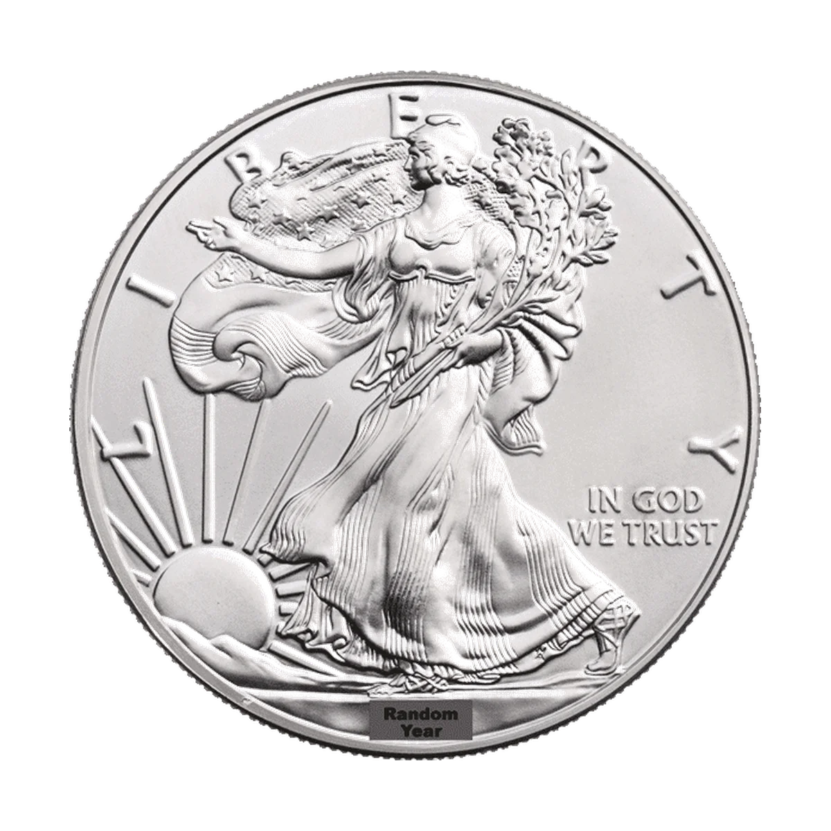 1 oz Canadian Silver Maple Leaf Coin BU