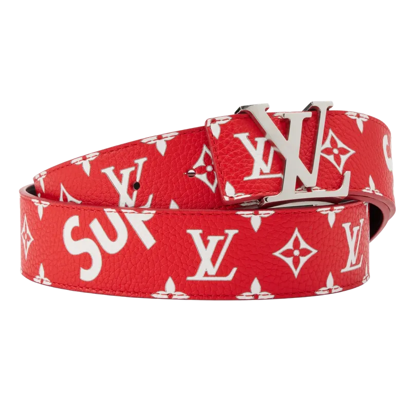 Louis Vuitton x Supreme Initiales Belt 40MM Monogram Brown