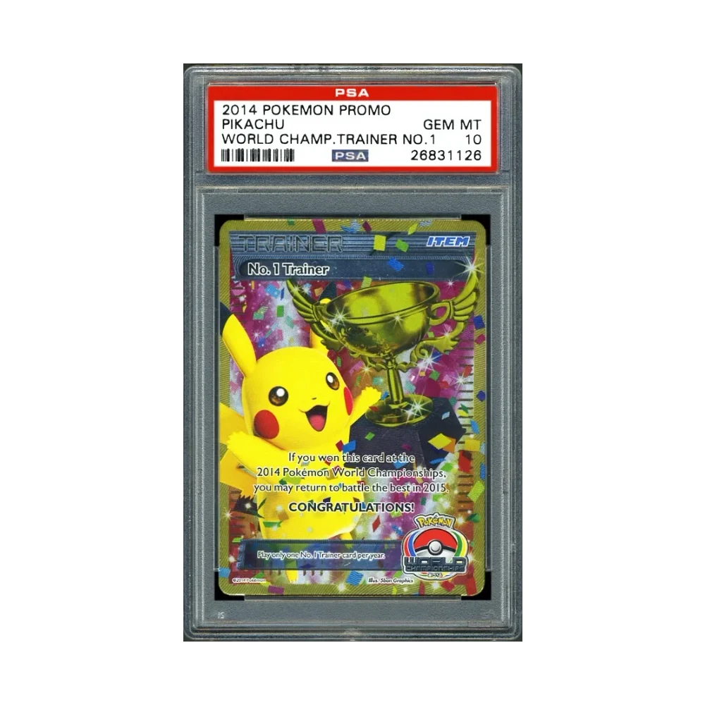 Trophy Pikachu Trainer No.1