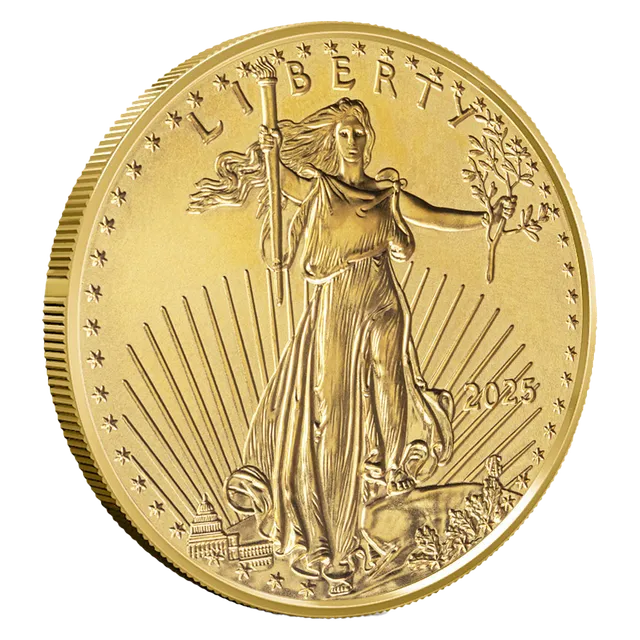 2025 1/10 oz American Gold Eagle Coin (BU)