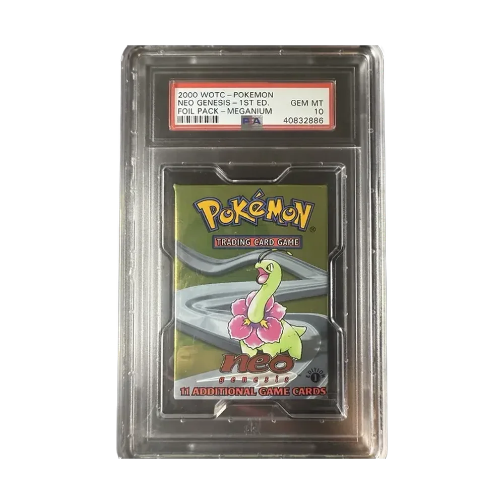 Pokémon Neo Genesis 1st Edition Booster Pack PSA 10