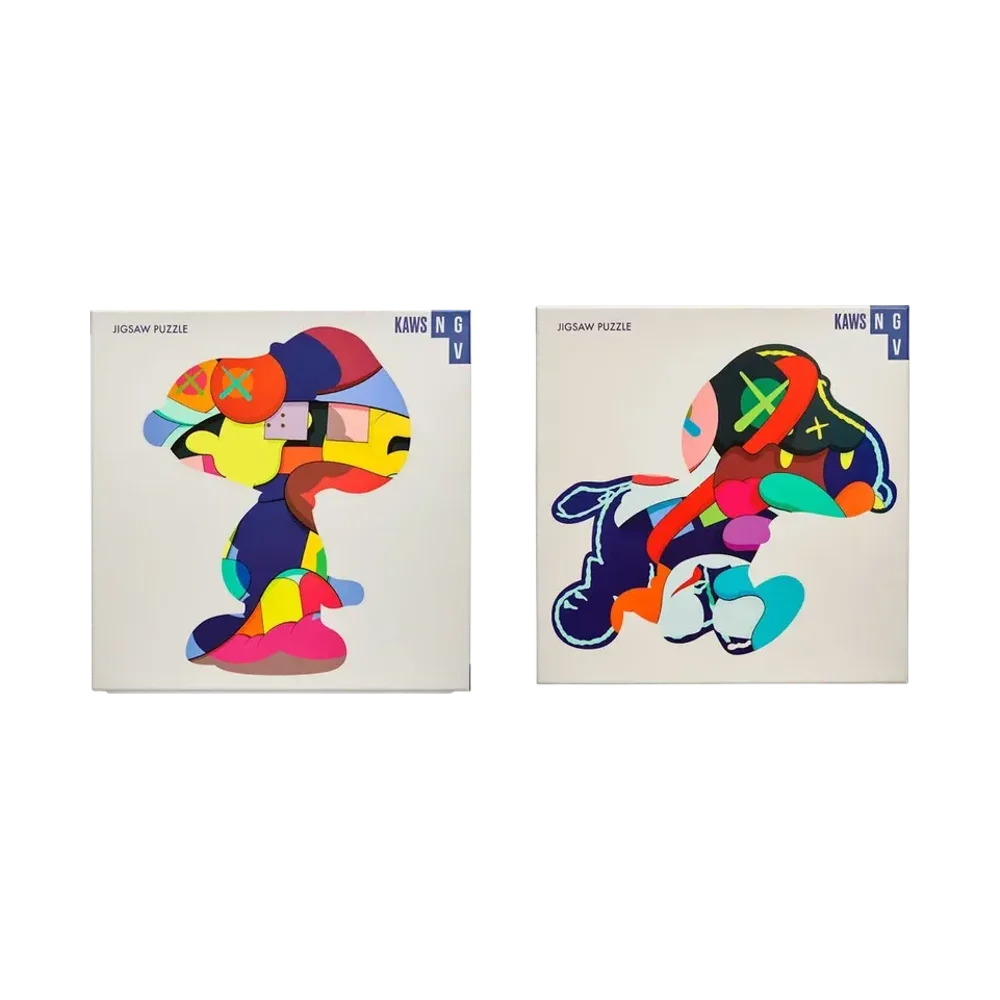 KAWS STAY STEADY & NO ONE'S HOME Puzzle Set (2)