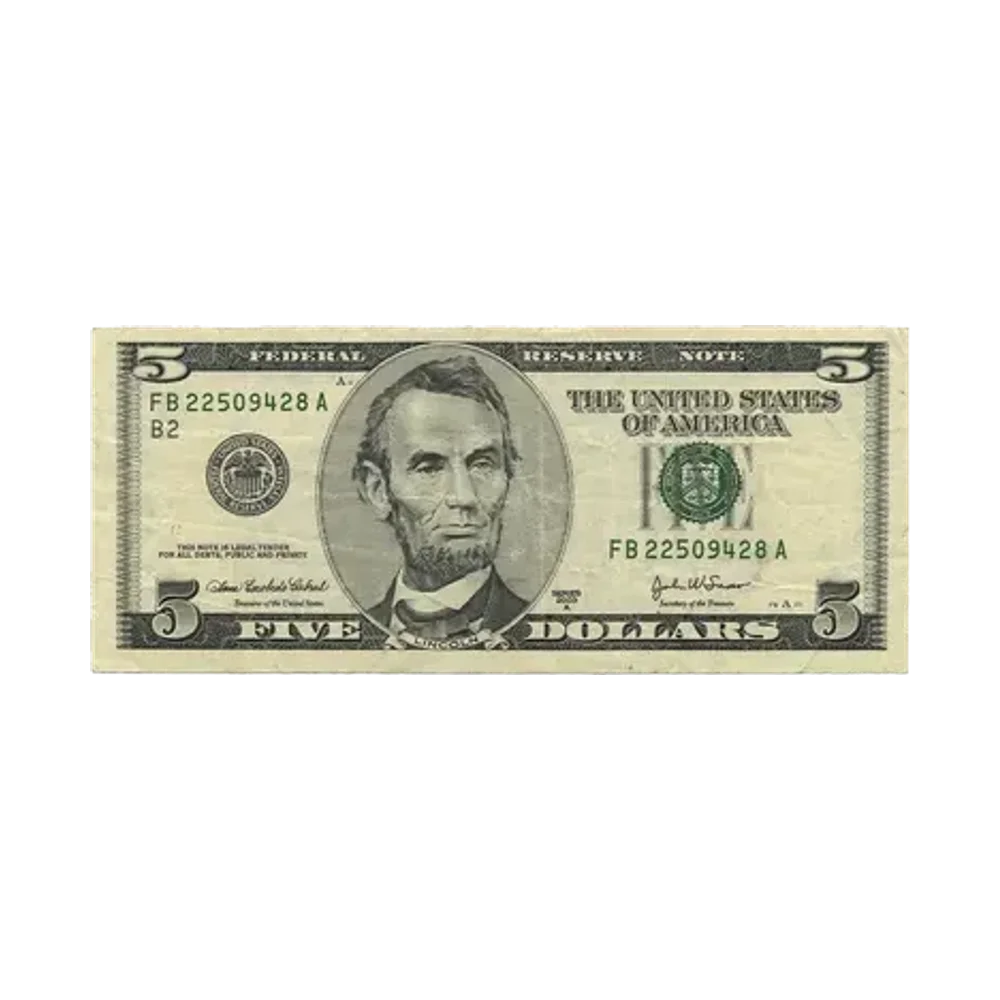$5 Bill
