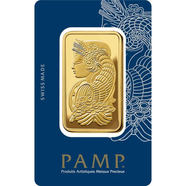 50 Gram PAMP Suisse Fortuna Veriscan Gold Bar