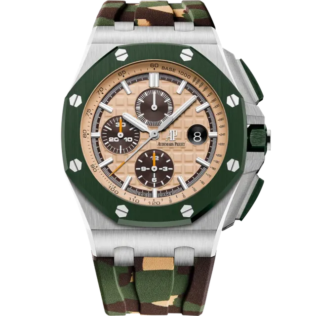 AP Royal Oak Offshore "Camo" Camo Bracelet 44mm