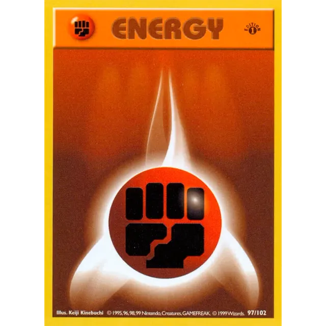 Pokemon Fighting Energy