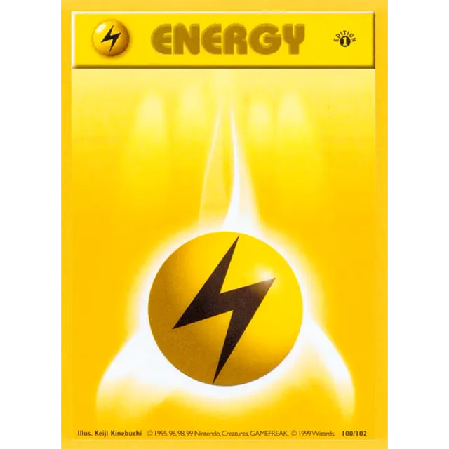 Pokemon Lightning Energy