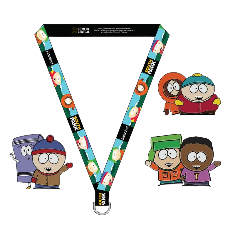 Enamel Pin & Lanyard Set
