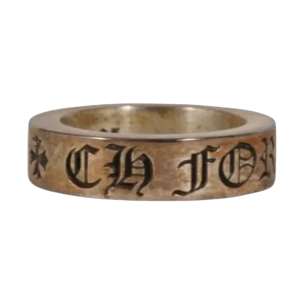 Chrome Hearts Explicit Spacer Ring — Sterling Silver