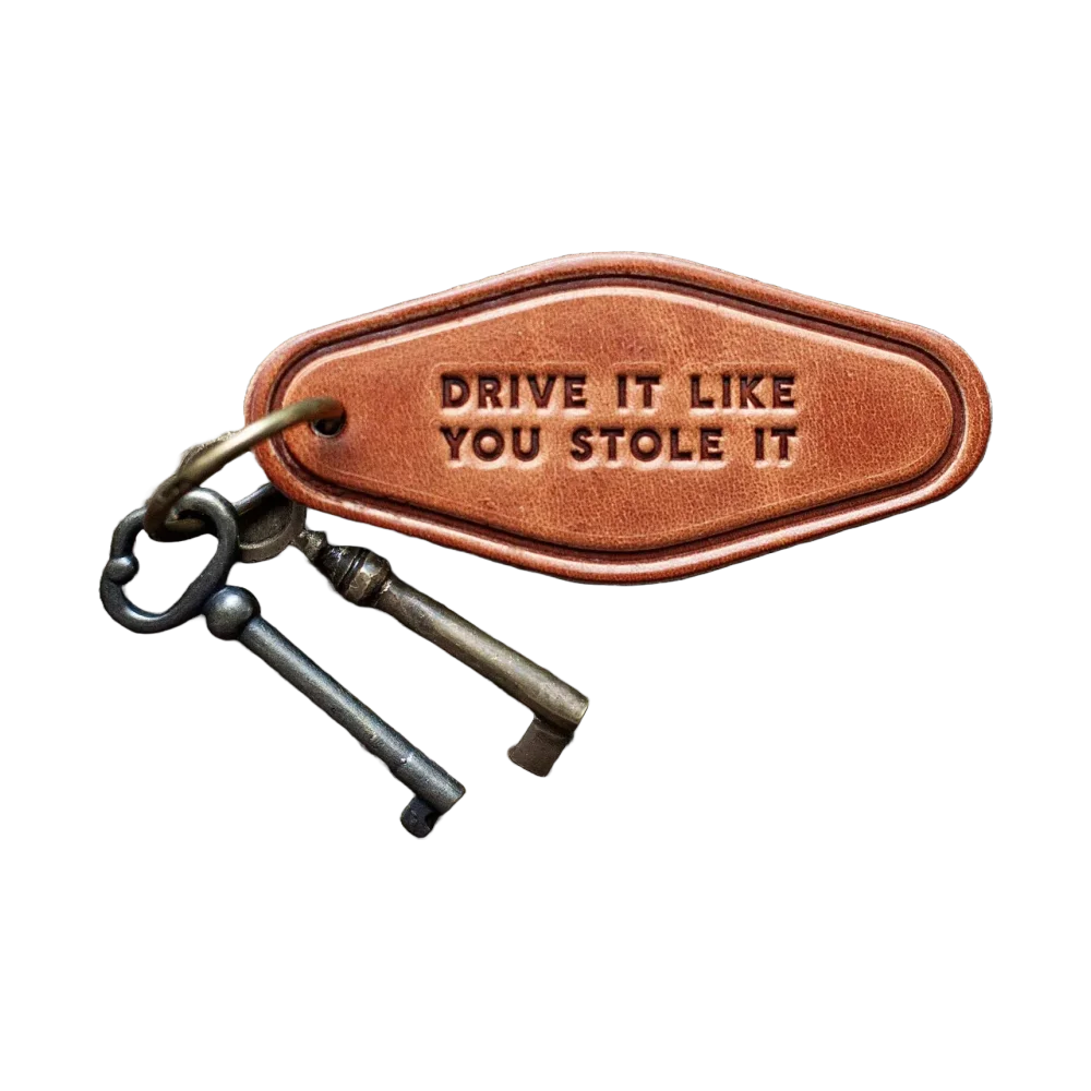 Leather Keychain (Dream Garage)